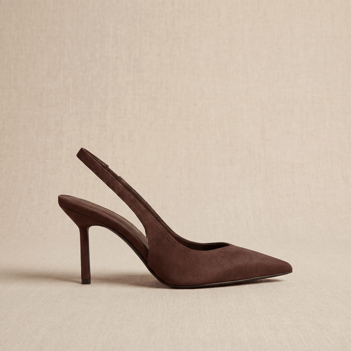 Neve Slingback Heels – Pointed-Toe Stiletto Arch-Support Pumps