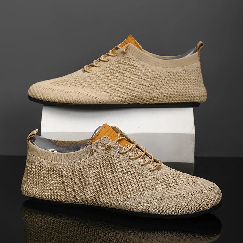 Eli Mesh Knit Slip-Ons – Breathable and Flexible Lightweight Walking Shoes