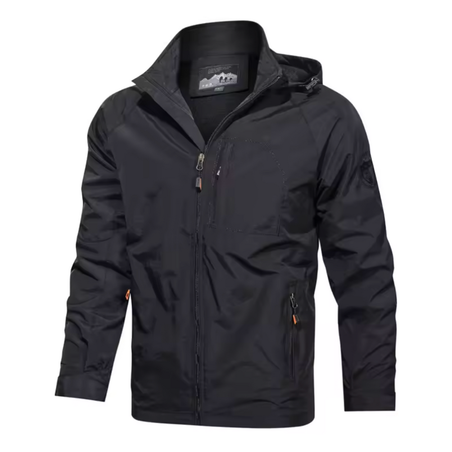 Darren Men's Lightweight Waterproof Windbreaker with Breathable Mesh Lining