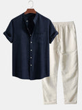 Ethan Summer Coordinated Set – Modern Lightweight Blend for Warm-Weather Style
