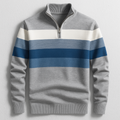 Enzo Men's Pullover with Quarter-Zip