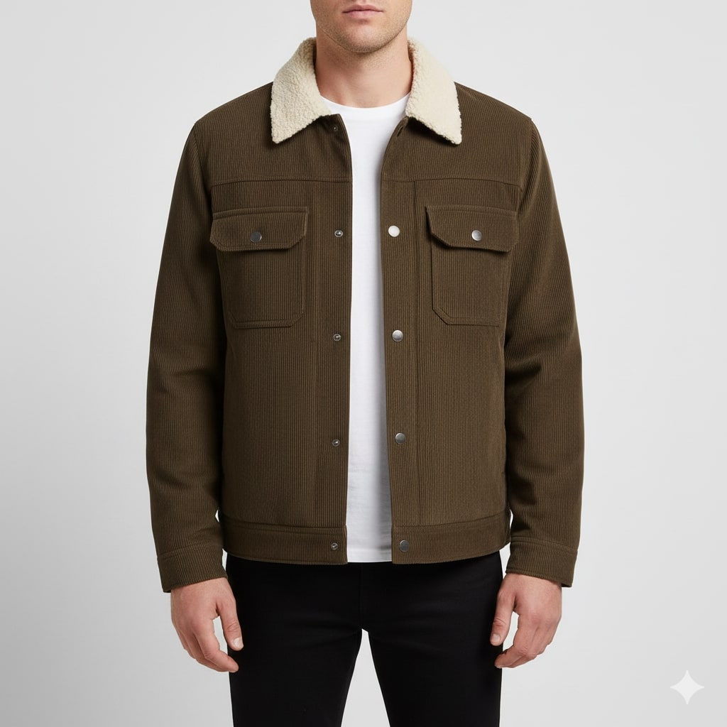Dawson Corduroy Fleece Jacket for Men
