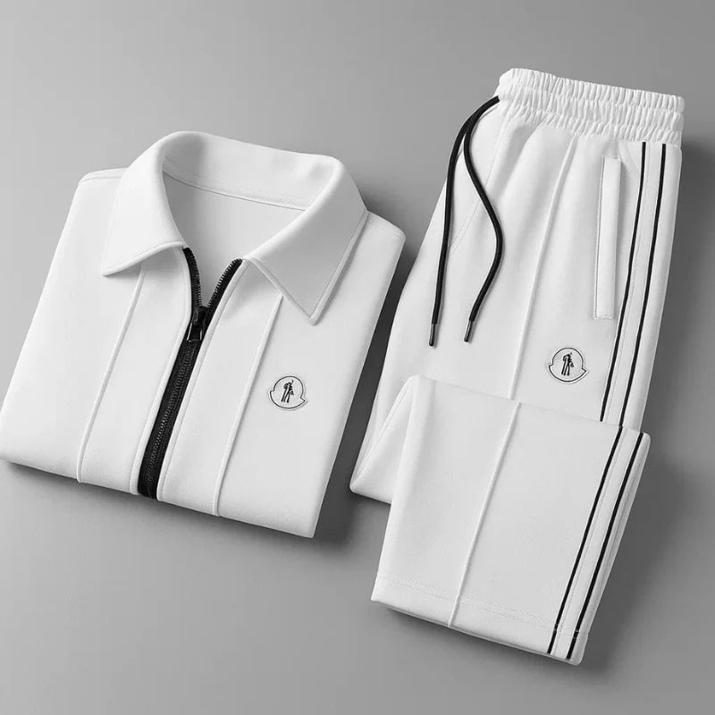 Ryan Breathable Lycra Two-Piece Tracksuit Set – Lightweight Performance Activewear