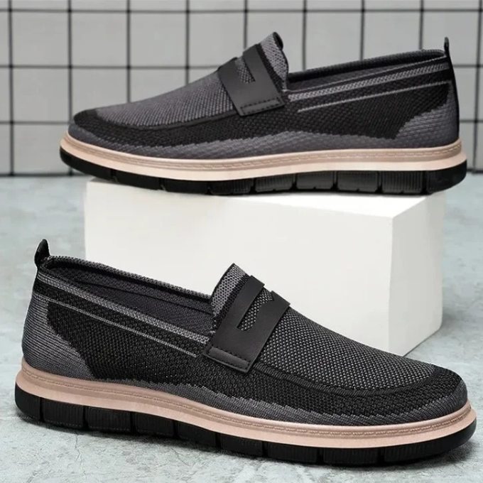 Florence Suede Slip-On Loafers for Men with Premium Rubber Sole