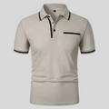 Dexter Polo - Fitted Cotton Blend Short-Sleeve Shirt