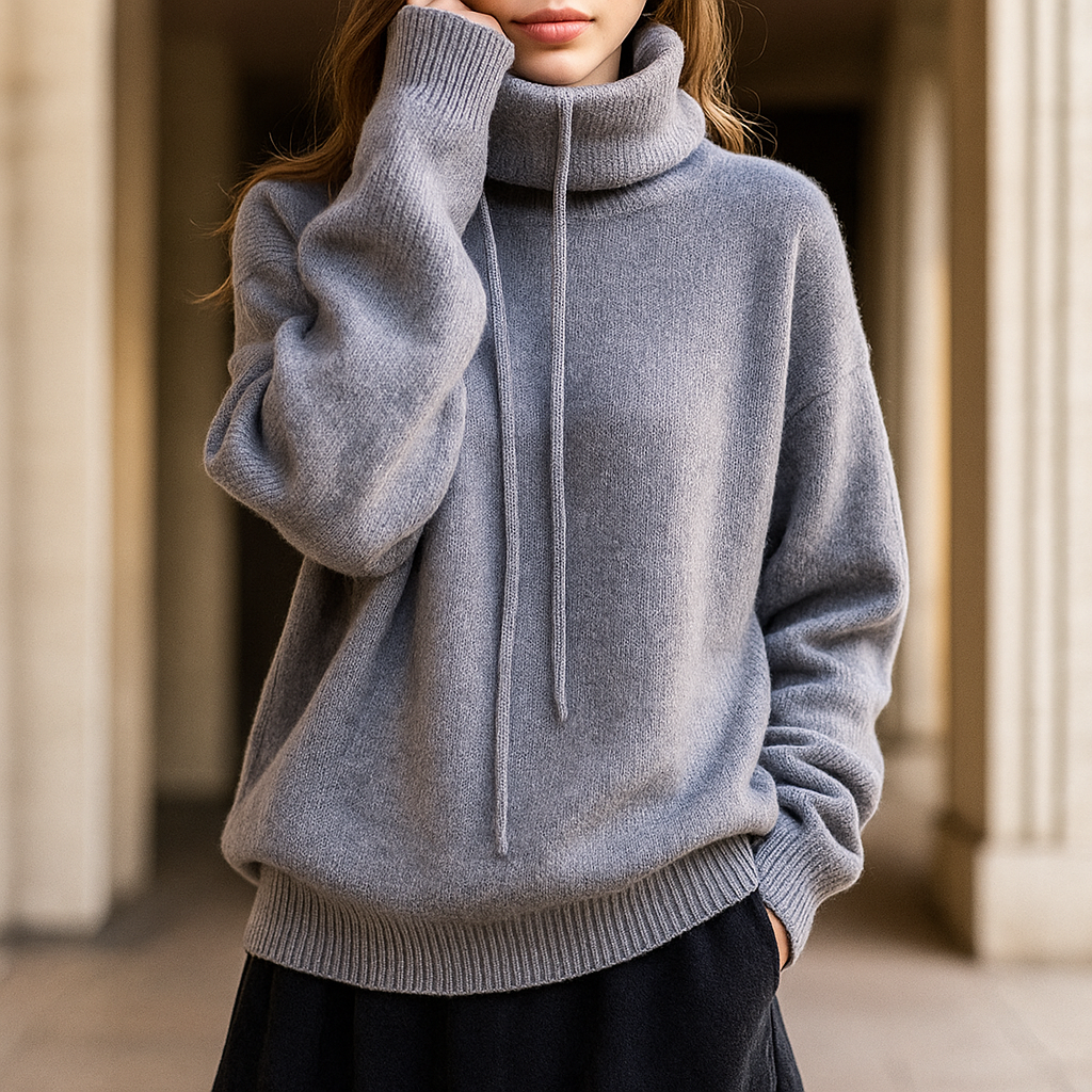 Indie Women's Lightweight Wool Hoodie Sweater