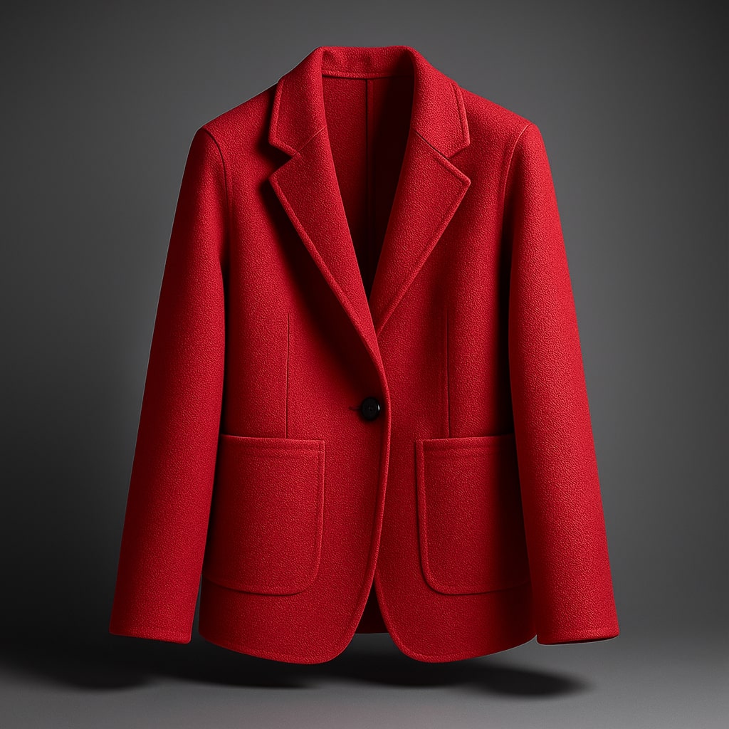 Alexandra Women's Structured Wool Blazer – Perfect for Polished Layering