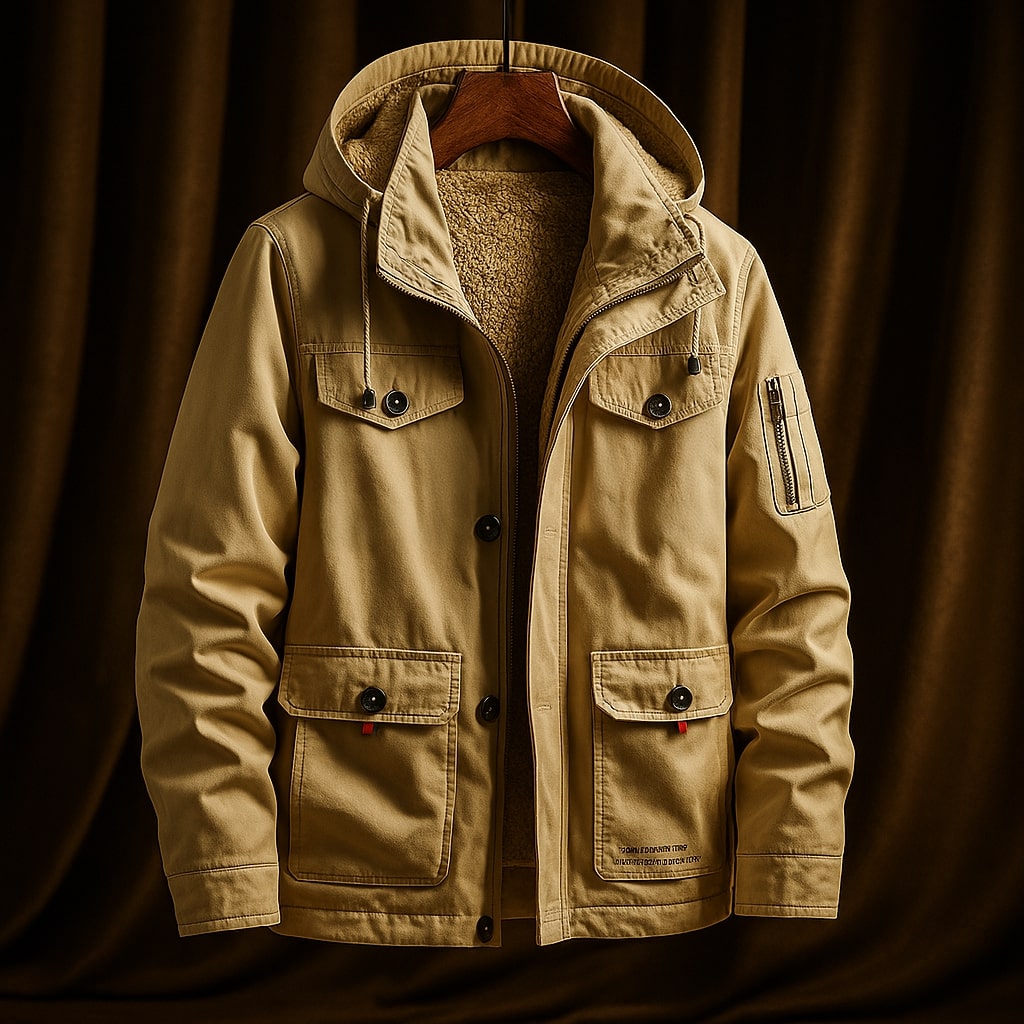 Benjamin Men's Windproof Hooded Field Jacket – Outdoor Coat