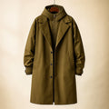 Ephraim Men's Cotton Layered Coat – Precision Tailored with Removable Insert