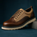 Felix Men's Oxford Shoes – Cushioned Comfort Dress Shoes with Mixed Materials