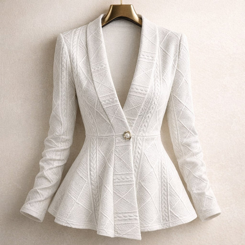 Ananya Women's Jacket – Tailored Peplum Design