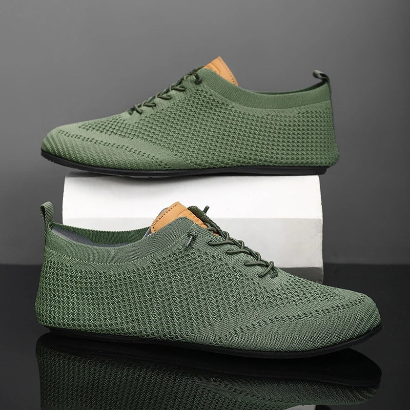Eli Mesh Knit Slip-Ons – Breathable and Flexible Lightweight Walking Shoes