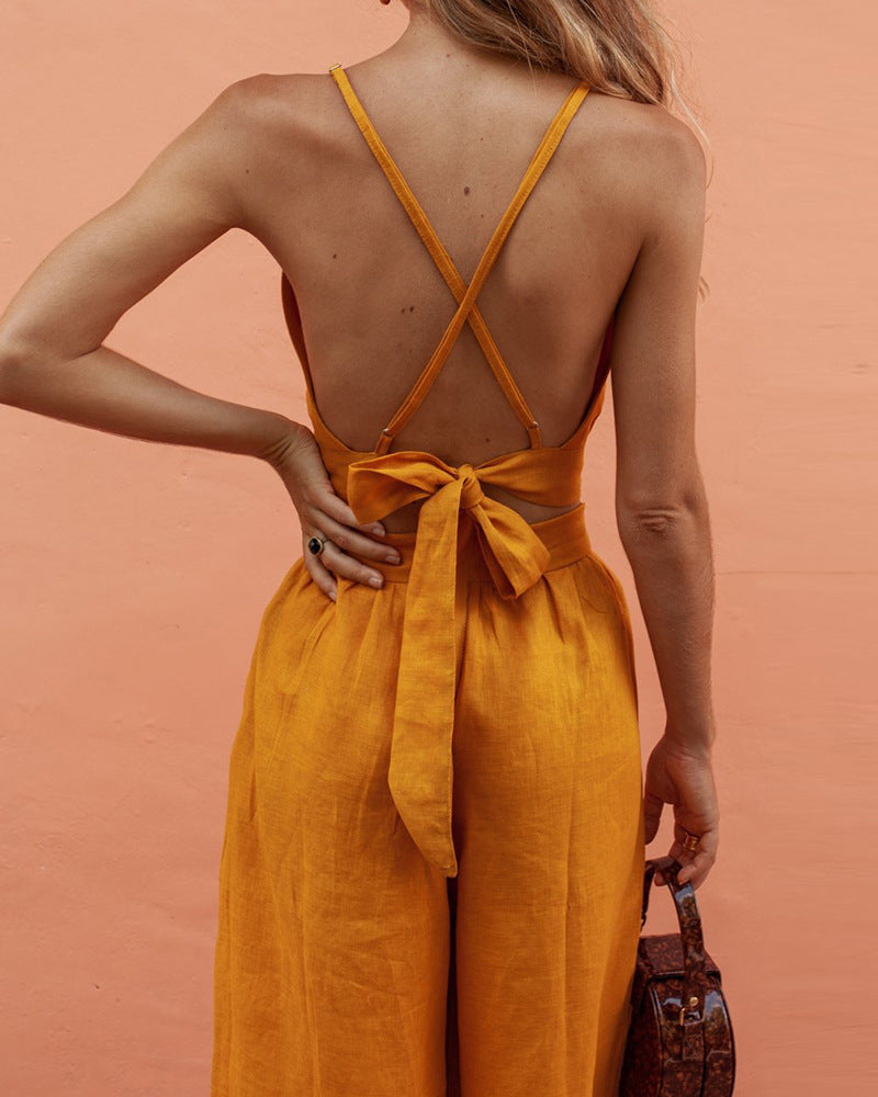 Odette Cotton Two-Piece Set – Lightweight Casual Summer Ensemble