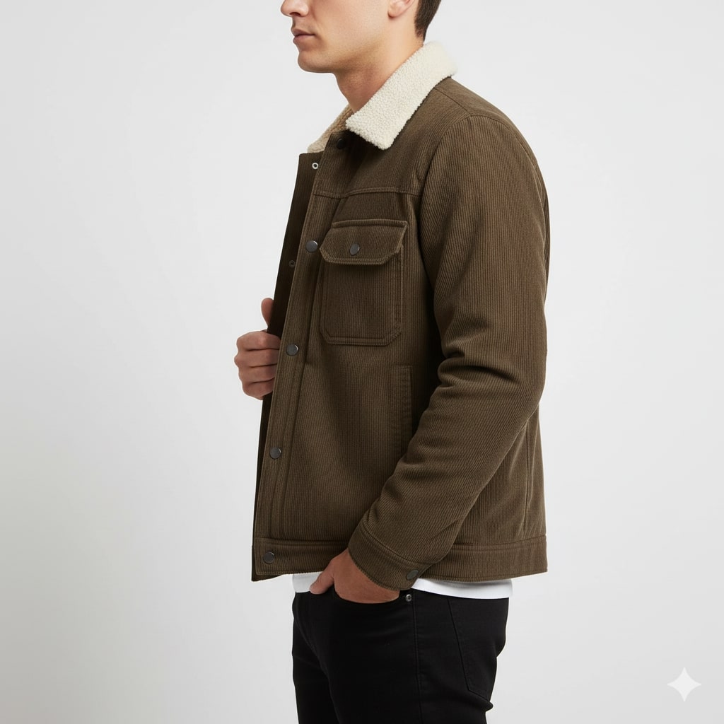 Dawson Corduroy Fleece Jacket for Men