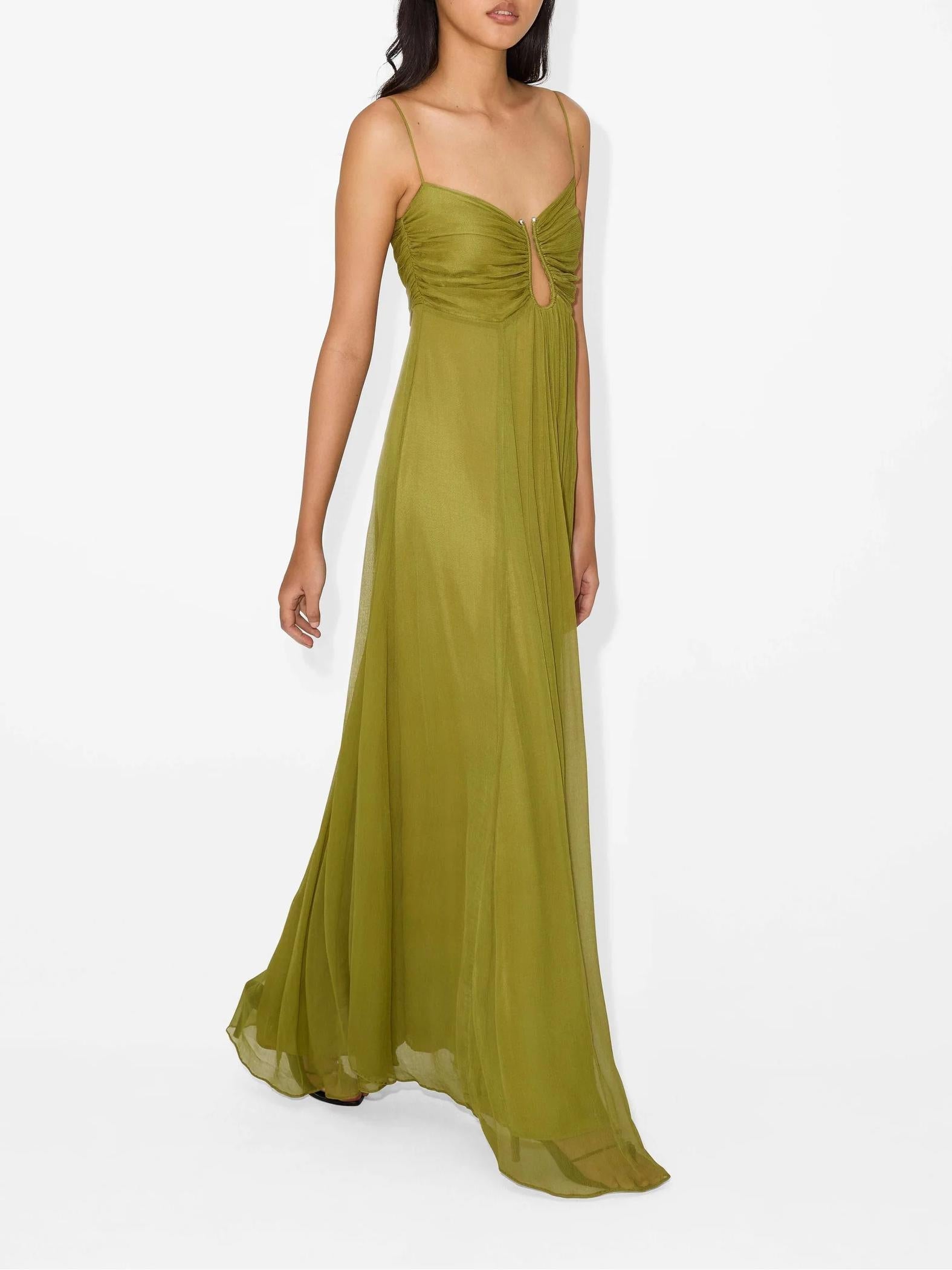 Marielle Viscose Flowy Maxi Dress – Spaghetti Strap Soft Draped Summer Dress
