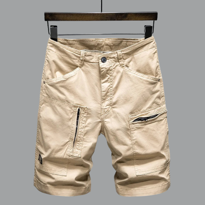 Ethan Utility Cargo Shorts – Durable Summer Shorts with Intelligent Storage Features