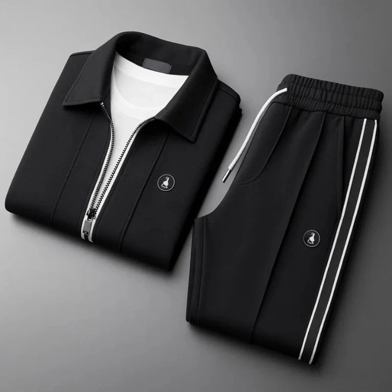 Ryan Breathable Lycra Two-Piece Tracksuit Set – Lightweight Performance Activewear