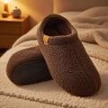 Frostelle Unisex Teddy Fleece Slides – Ultra-Soft Plush Comfort for Indoor & Outdoor Use