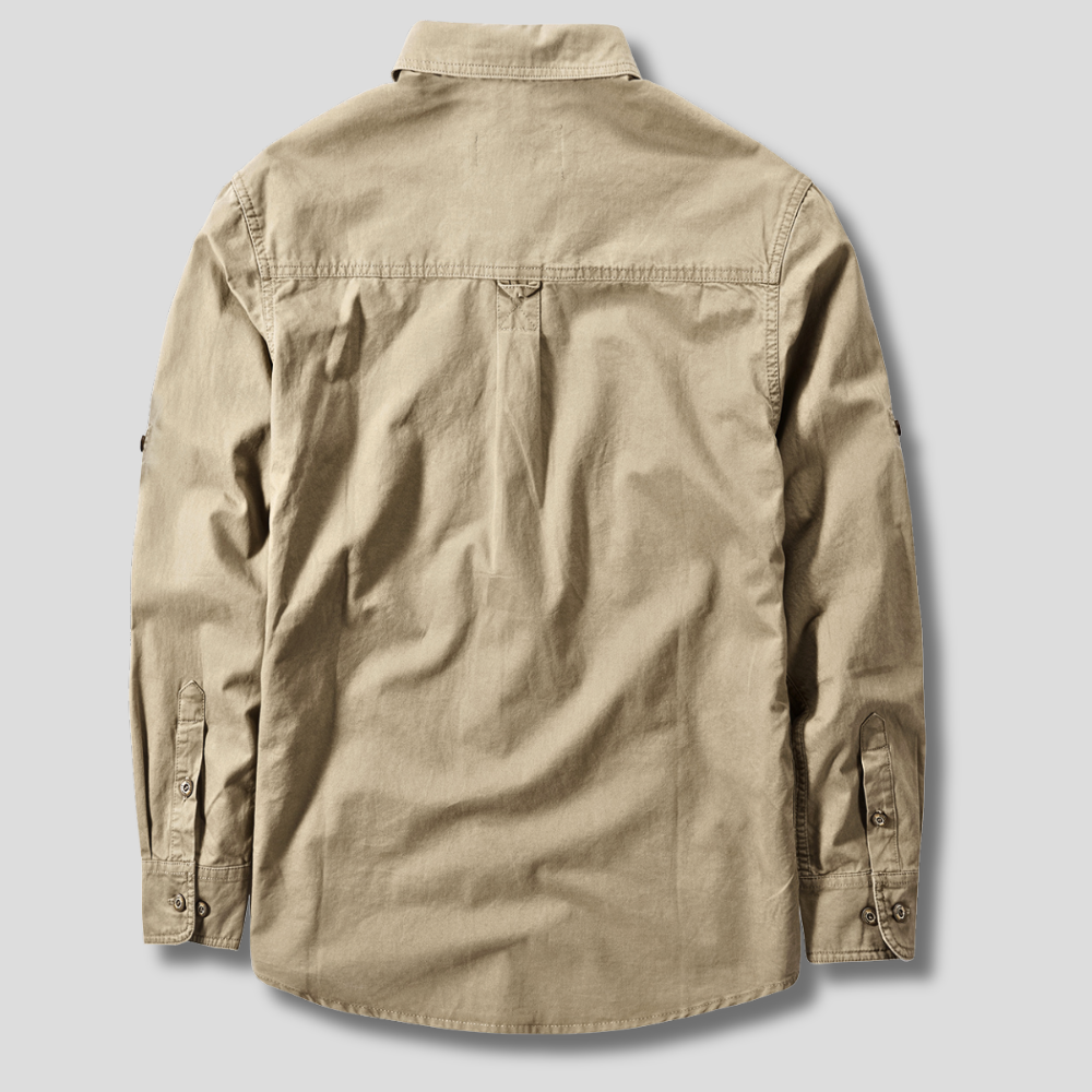 Elias Old Town Cargo Shirt – Comfort-Driven Utility Shirt for All-Day Wear