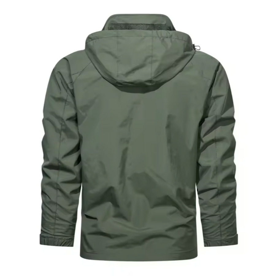 Darren Men's Lightweight Waterproof Windbreaker with Breathable Mesh Lining