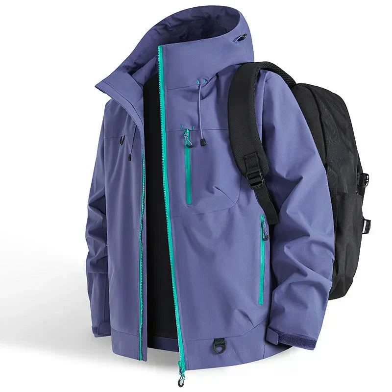 Carson Men's Adjustable Fit Utility Jacket – Casual Outerwear