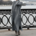 Elena Women's Winter Dress – Cozy Knit with Slimming Waistline