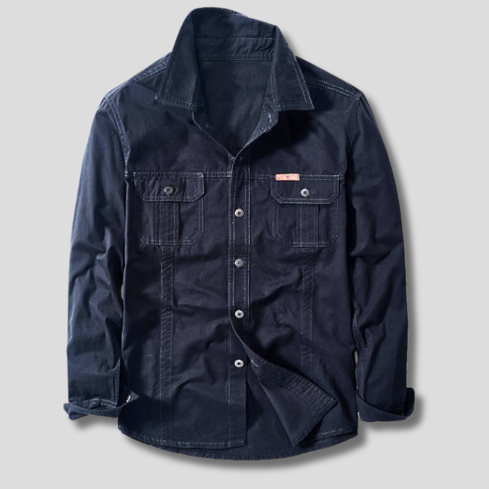 Elias Old Town Cargo Shirt – Comfort-Driven Utility Shirt for All-Day Wear