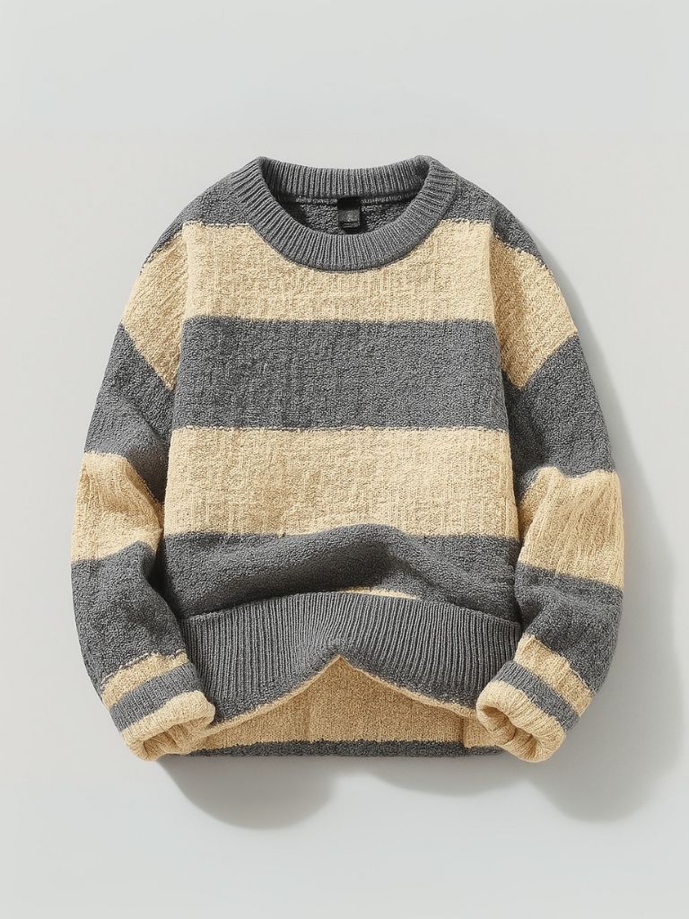 Everett Men's Pullover Sweater – Luxuriously Soft Knit Fabric