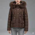 Donalyn Women's Quilted Insulated Puffer Jacket – Thermal Winter Coat