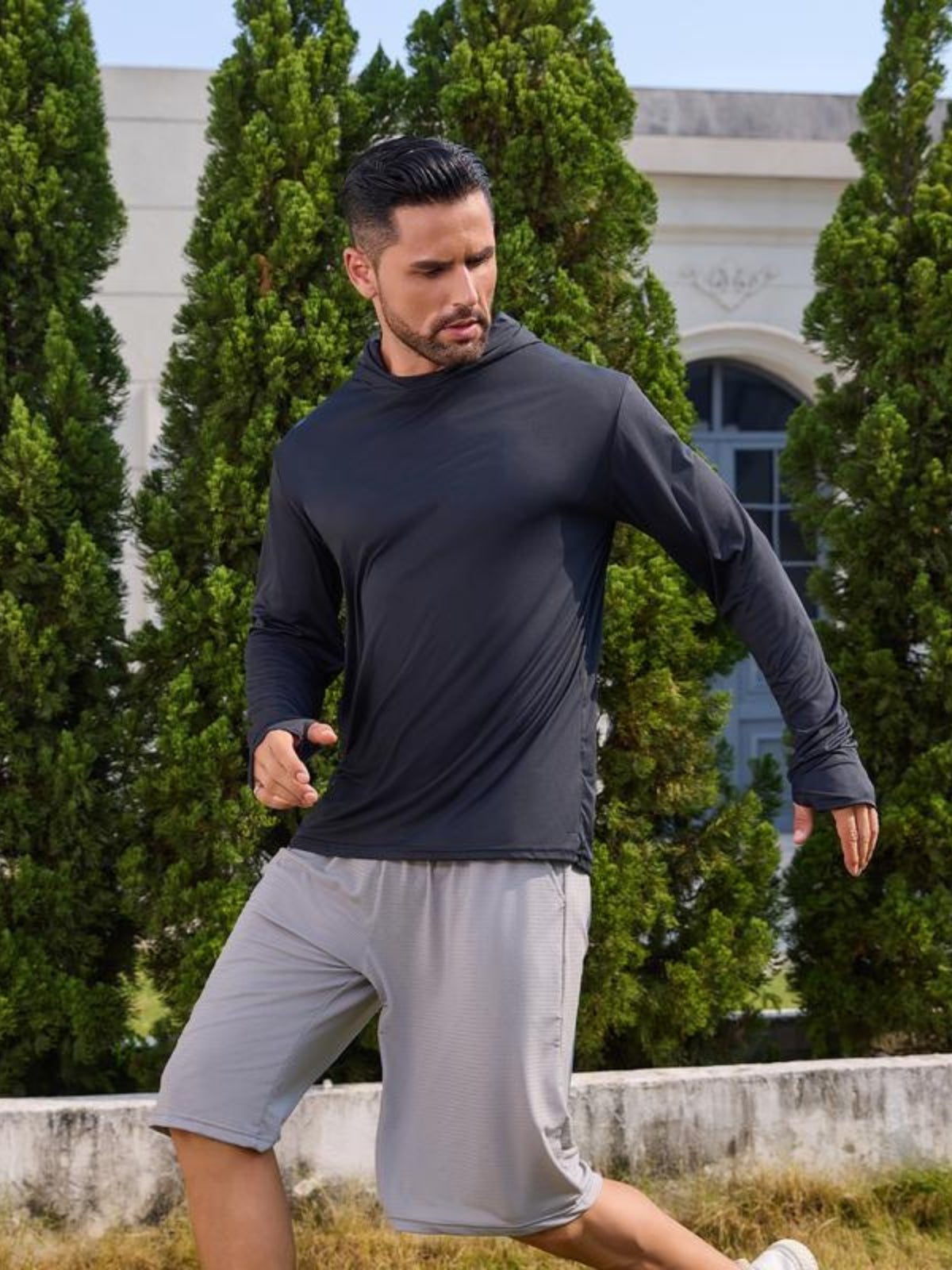 Darren Quick-Dry Lightweight Sport Pullover Hoodie for Active Days
