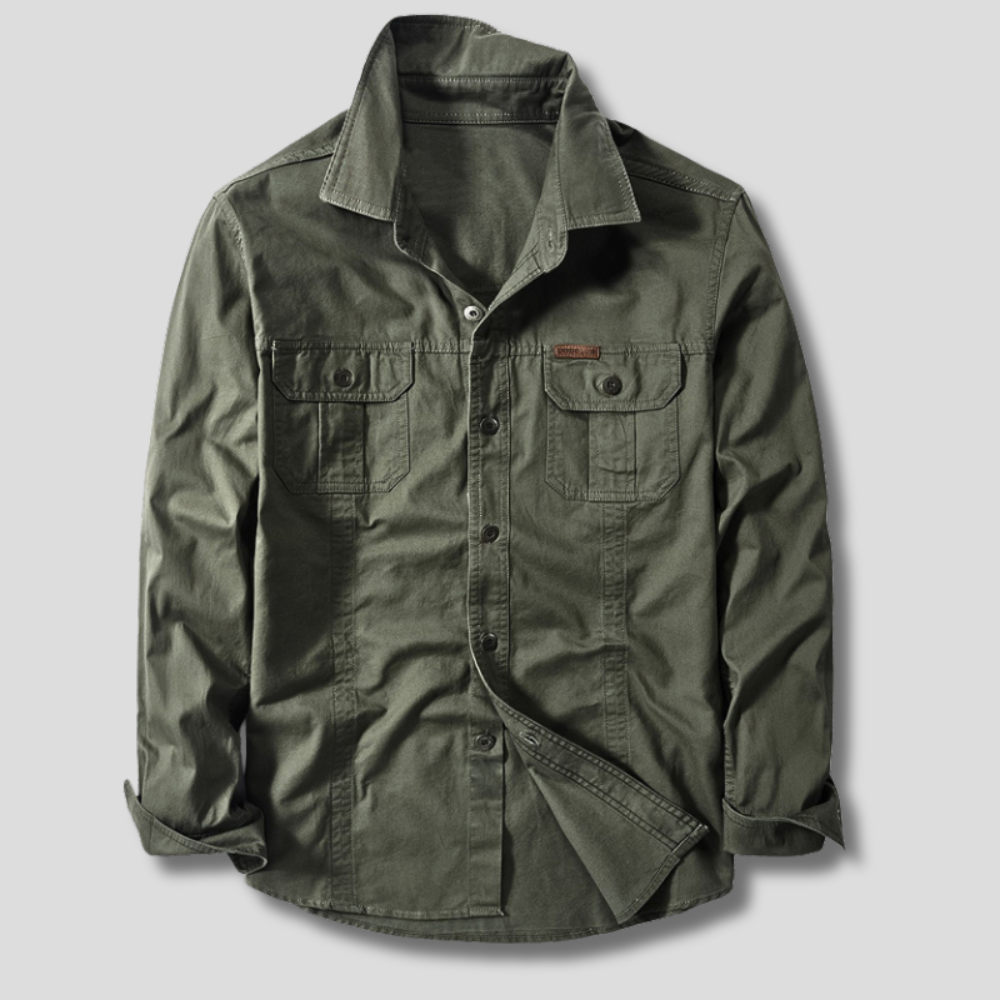 Elias Old Town Cargo Shirt – Comfort-Driven Utility Shirt for All-Day Wear