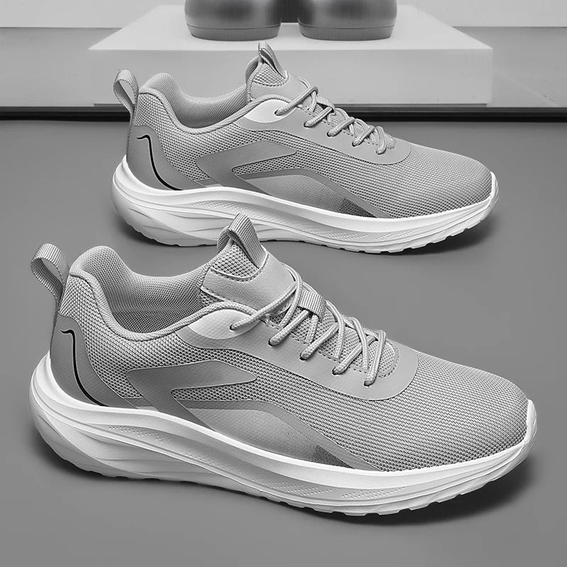 Asher Men's Breathable Mesh Running Sneakers – Ultra-Light Cushioning Knit Design