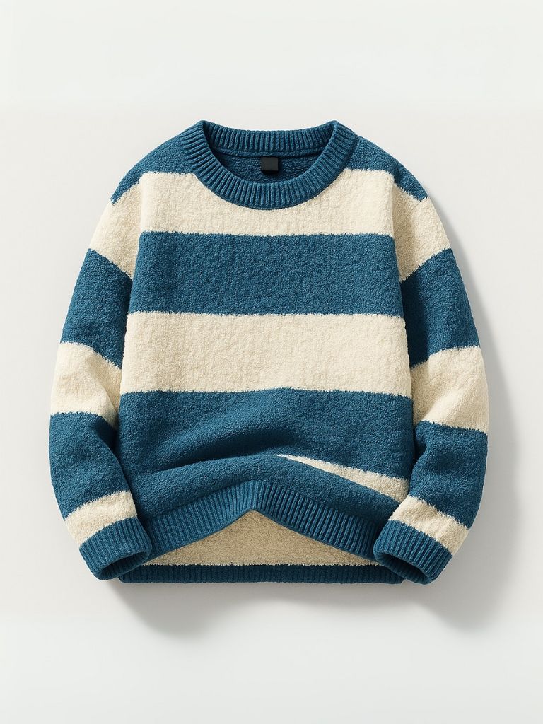 Everett Men's Pullover Sweater – Luxuriously Soft Knit Fabric