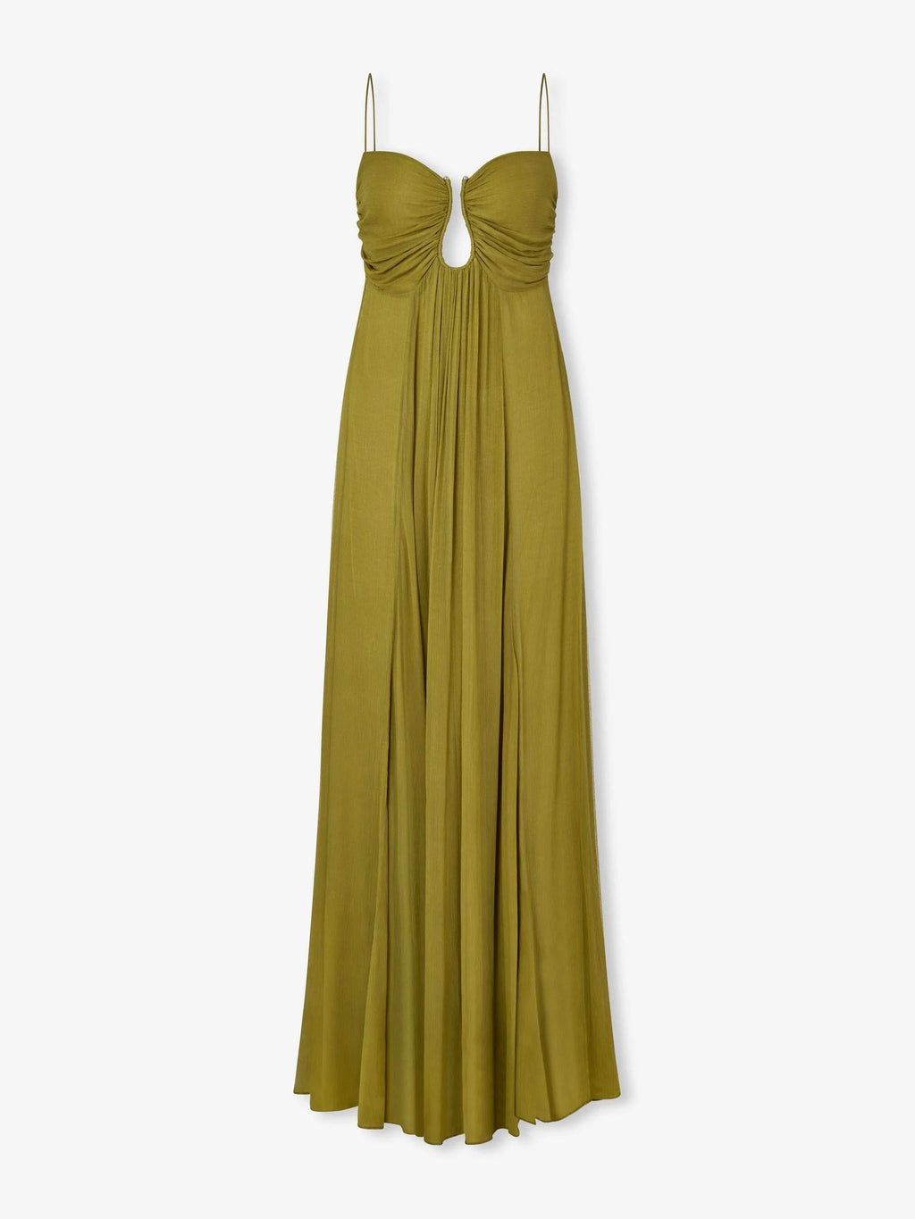 Marielle Viscose Flowy Maxi Dress – Spaghetti Strap Soft Draped Summer Dress
