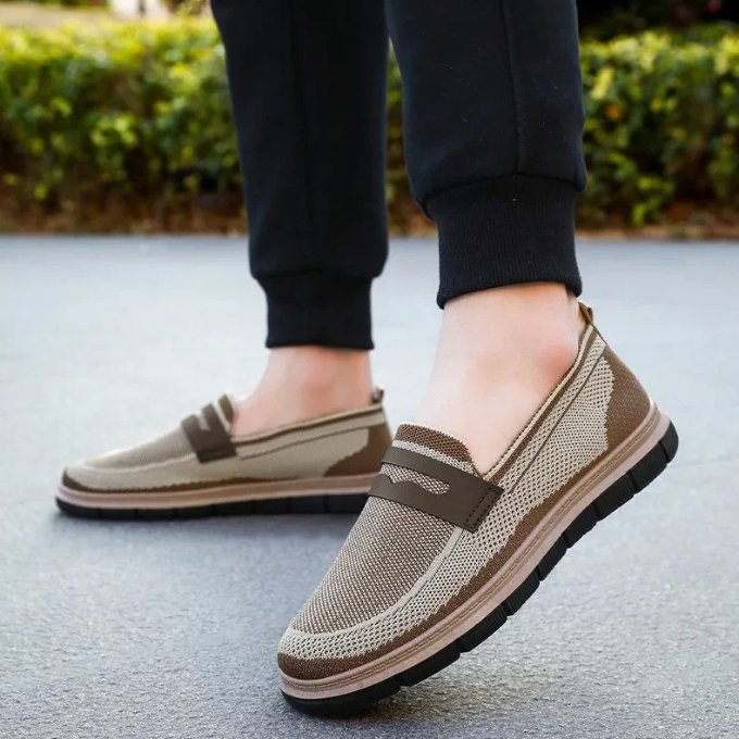 Florence Suede Slip-On Loafers for Men with Premium Rubber Sole