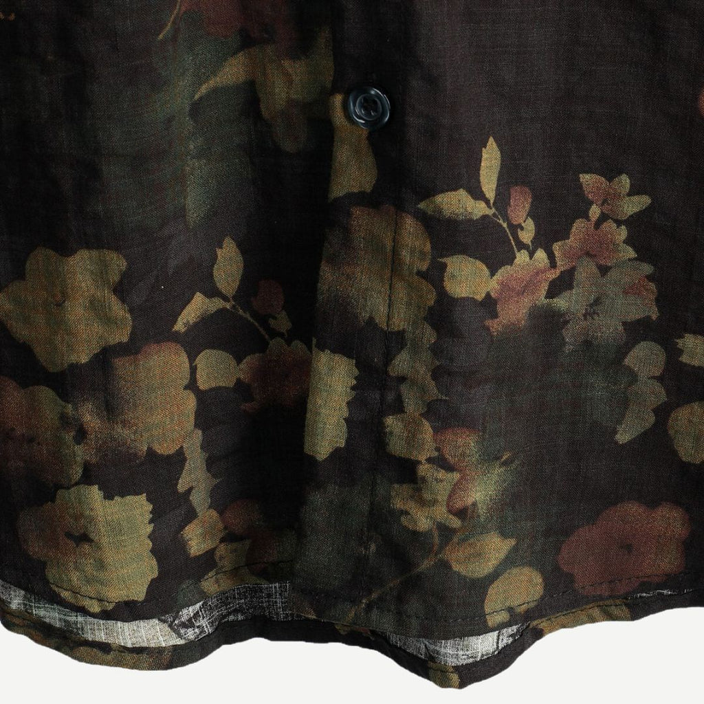 Rafael Lightweight Floral Button Up Shirt – Relaxed Fit Casual Summer Top