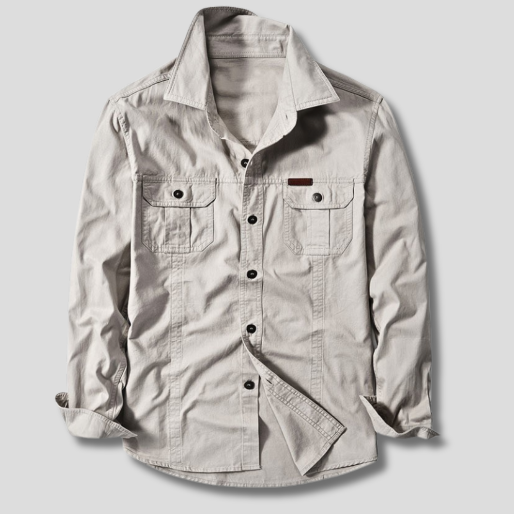 Elias Old Town Cargo Shirt – Comfort-Driven Utility Shirt for All-Day Wear