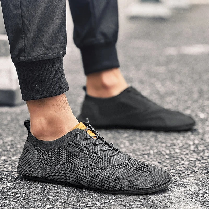 Eli Mesh Knit Slip-Ons – Breathable and Flexible Lightweight Walking Shoes