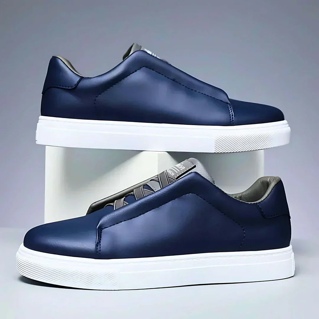 Easton Men's Leather Sneakers – Signature Design & Premium Comfort