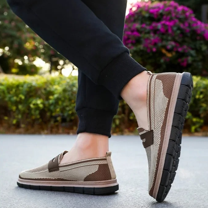 Florence Suede Slip-On Loafers for Men with Premium Rubber Sole
