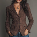 Belle Women's Tailored Long Sleeve Blazer Jacket