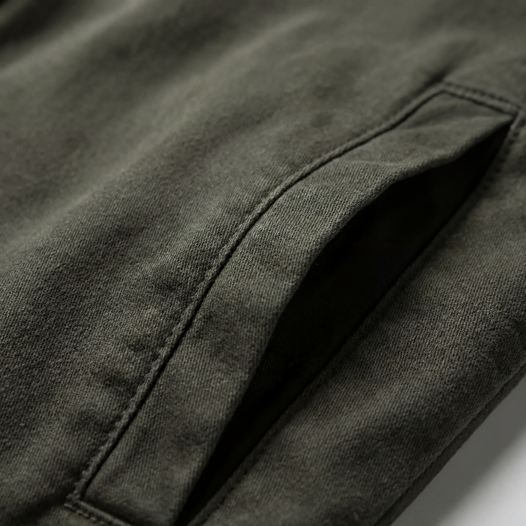 Camden Cotton Twill Jacket – Lightweight Insulated Zip-Up Outerwear
