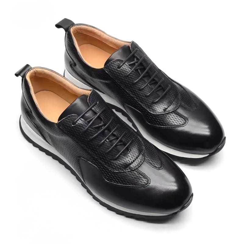 Luciano Leather Oxford Casual Dress Shoes – Flexible Everyday Comfort