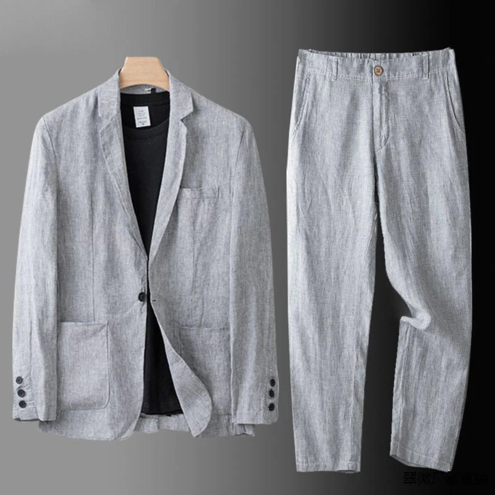 Brooklyn Linen Set – 100% Breathable Fabric for Elegant Summer Comfort
