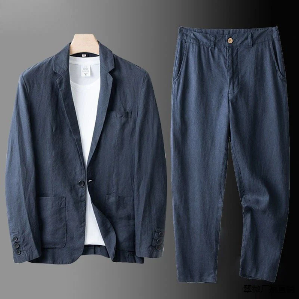Brooklyn Linen Set – 100% Breathable Fabric for Elegant Summer Comfort