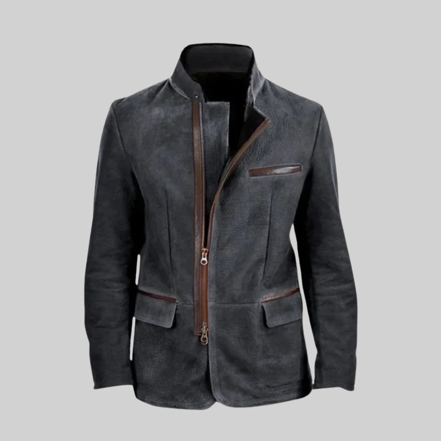 Carlos Men's Premium Suede Field Jacket – Ideal for Fall/Winter Layering