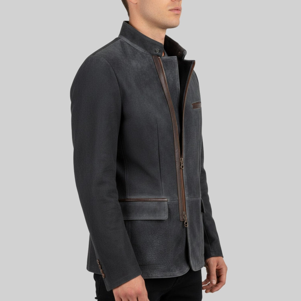 Carlos Men's Premium Suede Field Jacket – Ideal for Fall/Winter Layering