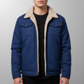 Calder Men's Soft Fleece Bomber Jacket – Classic Design with Zip Closure