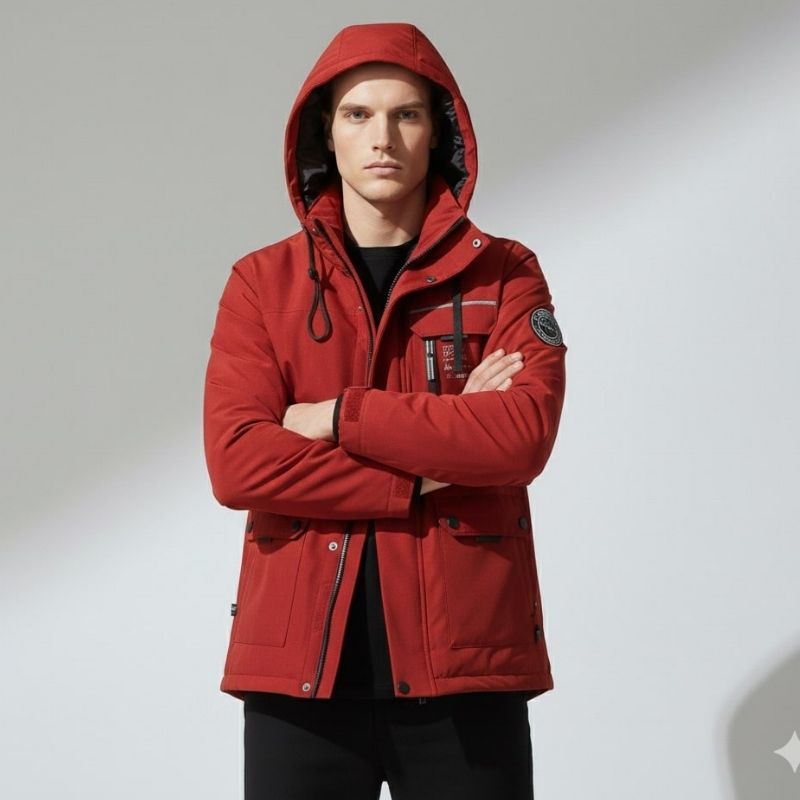 Donald Men's Winter Coat – High-Density Weather-Resistant Explorer Jacket