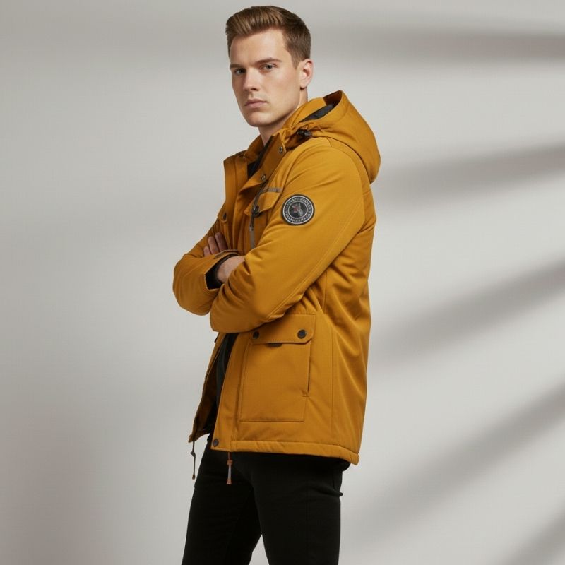 Donald Men's Winter Coat – High-Density Weather-Resistant Explorer Jacket